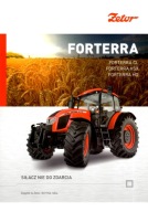 PROSPEKT ZETOR FORTERRA. CIĄGNIKI ROLNICZE
