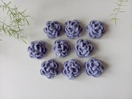 Szydełkowe kwiatki 5,5 cm