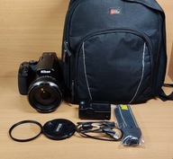 Nikon P1000 125x zoom optyczny, 4K + Gwarancja 6 miesięcy