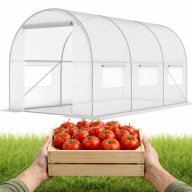 TUNEL FOLIOWY OGRODOWY 3X2M SZKLARNIA OGRODOWA FOLIOWA FOLIAK PAWILON 6m2