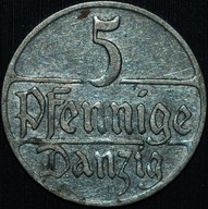 5 Fenigów 1923 WMG - ładny egzemplarz - ORYGINAŁ