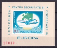 1977 Rumunia Konferencja Bezpieczeństwo i współpracaMi blok 144 **