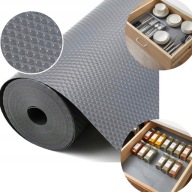 MATA ANTYPOŚLIZGOWA DO SZUFLAD 500x50cm SZAFEK KUCHENNYCH OCHRONNA SZARA