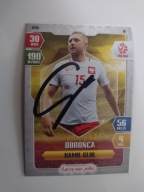 Karta panini autograf Polska PZPN Kamil Glik