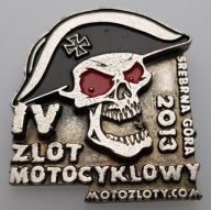 Znaczek, odznaka, blacha zlotowa, motocyklowa No.2997