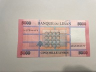 Liban - 5000 livres - UNC