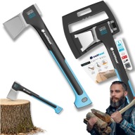 SIEKIERA ROZŁUPUJĄCA TOPOREK MAŁA UNIWERSALNA STALOWA SOLIDNA DO DREWNA