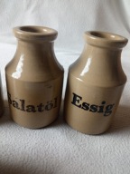 Pearsons of Chesterfield 2 x butelka ceramiczna poj 200ml