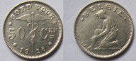 Belgia 50 cent 1922 cen