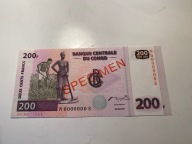 Kongo - 200 franków - 2000 - specimen - UNC