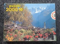 Szwajcaria - Puzzle Educa - 2000 elementów - stare retro - czytaj opis!