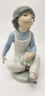 Figurka Lladro Nao Siedzaca Dziewczynka