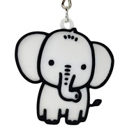 BRELOK UROCZY SŁOŃ słodka figurka 3D do kluczy PREZNENT SŁONIK UROCZY