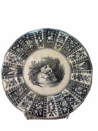 Talerz kolekcjonerski z 1880