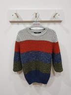 George sweter sweterek chłopięcy paski 3-4 lat / 104 cm