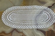 KORONKOWA SERWETA DELIKATNA BAWEŁNA SERWETKA 46CM