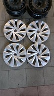 VW POLO 2G0 LIFT FELGI + KOŁPAKI 15 CALI KOMPLET