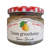 Dżem gruszkowy BEZ DODATKU CUKRU domowy 300 gram