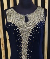 Wieczorowa Pięknie zdobiona Suknia