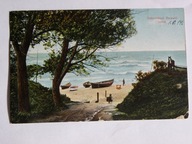 Rewal Rewahl k / Szczecin , Gryfice koń kierat wciągarka łodzi 1914