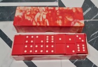 NAJTANIEJ * domino LWÓW ZSSR vintage PRL * 99 kopiejek komplet kostek