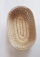 Koszyk ze słomy jasny