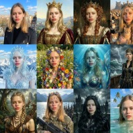 Królowa lub inna przeróbka z Twojego zdjęcia obraz na płótnie 60x80 portret