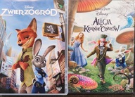 Filmy Zwierzogród i Alicja w krainie czarów - DVD