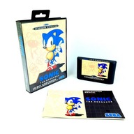 SONIC THE HEDGEHOG SEGA MEGA DRIVE ENG