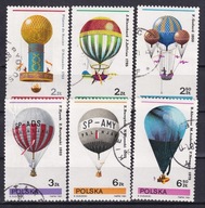 Polska 1981 kasowane fi.2581-86 cena 1,50 zł kat.1,50€