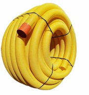RURA DRENARSKA PVC fi 100 BEZ OTWORÓW 50m PEŁNA RURA 100 DRENAŻOWA 50mb HIT