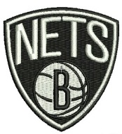 Termo Naszywka New Jersey Nets Koszykówka Haftowana Naprasowanka