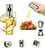 Spryskiwacz do oleju oliwy stal nierdzewna szkło dozownik w sprayu