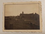 Stare zdjęcie Malbork Marienburg Most kolej Zamek fotografia niemiecka 1937