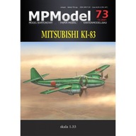 Japoński myśliwiec Mitsubishi Ki-83 1:33