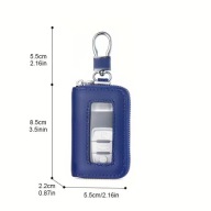 bryloczek etui na klucze granatowe mężczyzna samochod dom pilot organizer