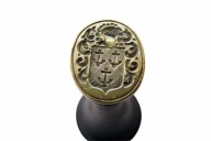 Pieczęć lakowa herb szlachecki