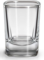 ZESTAW ELEGANCKICH KWADRATOWYCH KIELISZKÓW DO SZOTÓW 12 SZTUK 40 ML