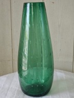 WAZON ZIELONY DEKORACJA BULLICANTE MURANO ARCHIMEDE SEGUSO LATA 60-TE