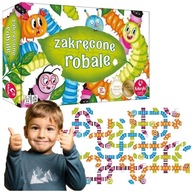 GRA PLANSZOWA ZAKRĘCONE ROBALE KUKURYKU WCIĄGAJĄCA EMOCJONUJĄCA DLA RODZINY