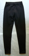 LEGGINSY DAMSKIE TERMICZNE CIEPŁE BLACK XS ESMARA
