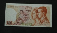 Belgia - banknot - 50 Frank 1966 rok