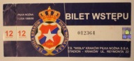 BILET - TS WISŁA KRAKÓW - PIŁKA NOŻNA - I LIGA 1998/ 99