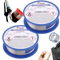 CYNA DO LUTOWANIA Z TOPNIKIEM 1MM 100G SW26 CYNEL SPOIWO DO LUTOWNICY DOMU