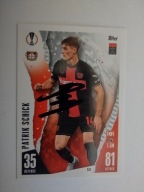 Karta topps match attax autograf Bayer Leverkusen Champions League Schick