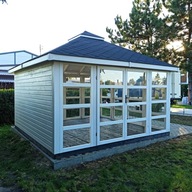 Altana altanka ogrodowa Ogród Zimowy A1 4x4m