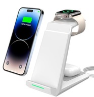 TECH-PROTECT QI15W-A36 3IN1 WIRELESS CHARGER FOR APPLE WHITE