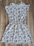 Sukienka JEDNOROŻCE napisy GEORGE 140