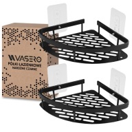 PÓŁKA X2 REGAŁ ORGANIZER ŁAZIENKOWY KUCHENNY SAMOPRZYLEPNY SOLIDNY ŚCIENNY