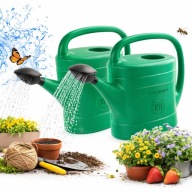 2x DUŻA KONEWKA 10L OGRODOWA Z SITKIEM DO POLDEWANIA TRAWNIKA KWIATÓW